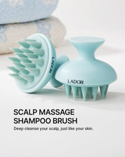 SCALP MASSAGER SHAMPOO BRUSH (BLUE)