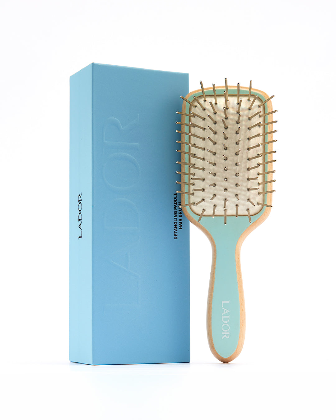 DETANGLING PADDLE HAIR BRUSH (BLUE)