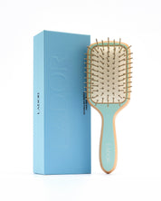 DETANGLING PADDLE HAIR BRUSH (BLUE)