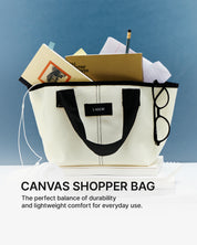 LADOR Canvas Shopper Bag(Small)