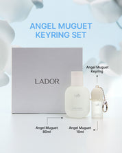 Perfumed Hair Oil Angel Muguet Keyring Set