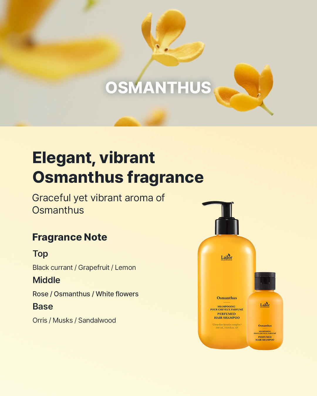 Perfumed Hair Shampoo [Osmanthus] 100ml