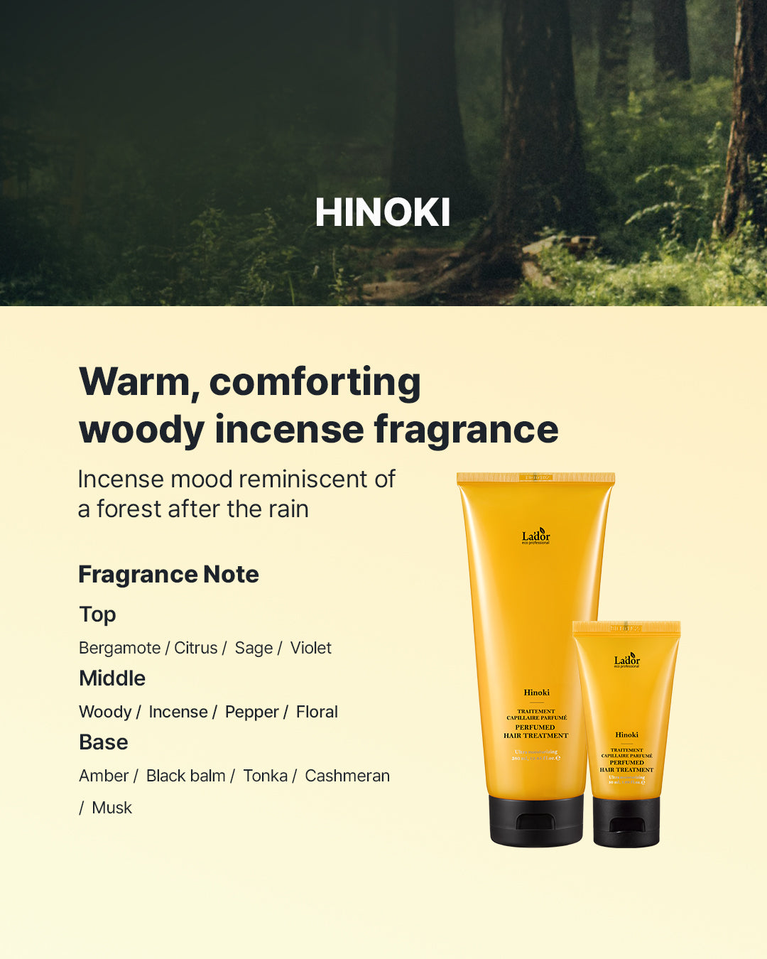 Perfumed Hair Treatment [Hinoki] 380ml