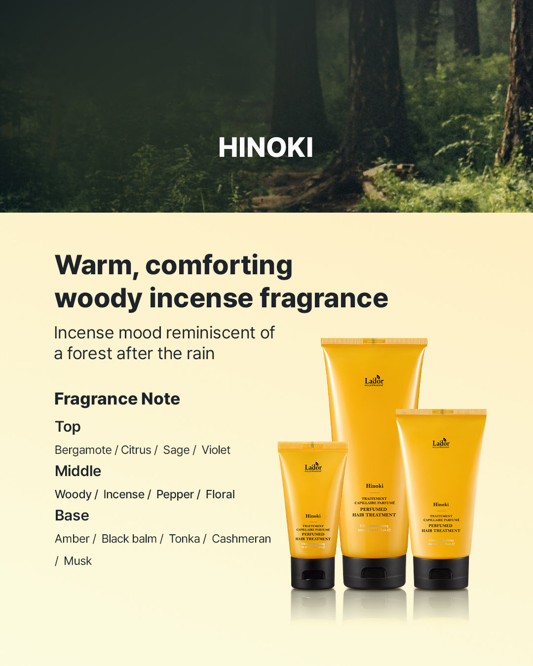 Perfumed Hair Treatment [Hinoki] 380ml