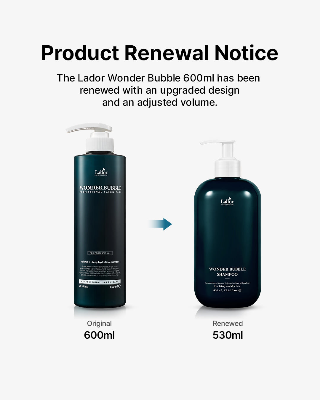 Wonder Bubble Shampoo 530ml
